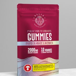 2000mg Psilocybin-Infused Gummies - Pomegrante Lavender